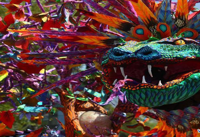 Parade Unik Alebrije di Meksiko